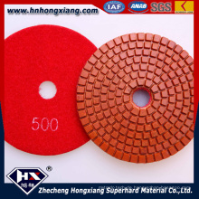 Hochglanz-Nass-flexible Diamant-Polierpads (HX)